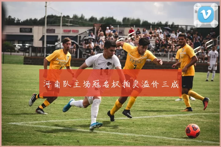 河南队主场冠名权拍卖溢价三成